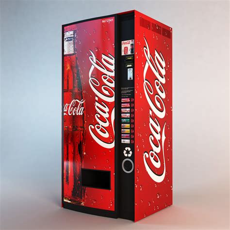 coca cola vending machine obj