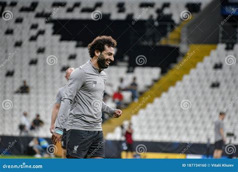 Mohamed Salah a Forward Striker of Liverpool FC on the Field at the Pre ...