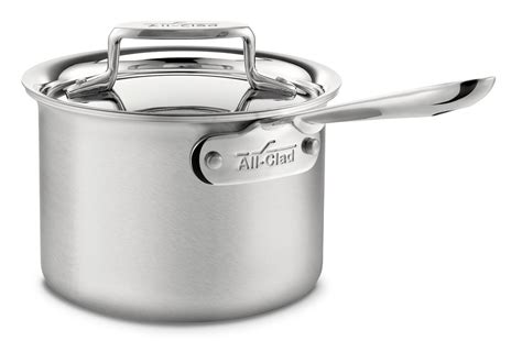 ALL-CLAD 1.5 QT SAUCEPAN WITH LID, D5 STAINLESS STEEL 5-PLY BONDED - Signature Art Ware