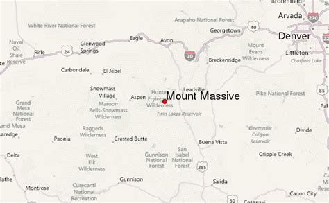 Mount Massive Mountain Information