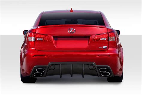 2008-2014 Lexus IS-F Duraflex W-1 Rear Bumper 1PC - 114737