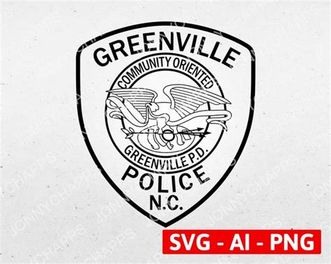 Greenville North Carolina Police Department Patch NC City Law - Etsy