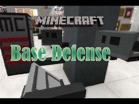 Minecraft Mod Showcase: Base Defense - YouTube