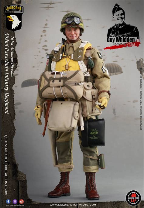 toyhaven: Soldier Story 1/6th WWII 101ST AIRBORNE DIVISION “GUY WHIDDEN, II” 12" action figure