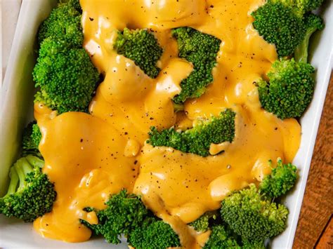 Broccoli in Cheese Sauce in serving dish | Best creamed spinach recipe, Creamed spinach recipe ...