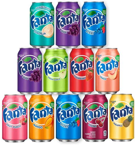 Fanta Mixed 5 Can Selection SALE - Etsy