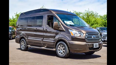 2016 Ford Transit T-150 Explorer Conversion Van Walkaround - YouTube