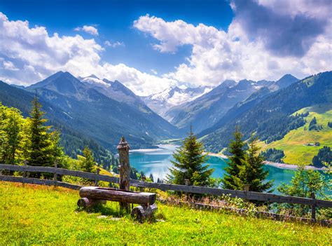 Speicher Durlassboden Lake, Austria jigsaw puzzle in Great Sightings puzzles on TheJigsawPuzzles.com