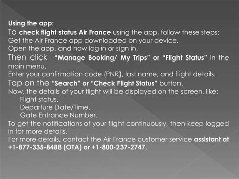 PPT - The Ultimate Guide to Checking Air France Flight Status ...