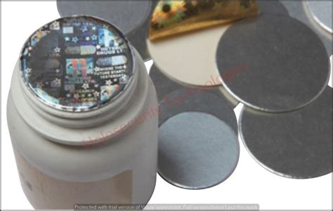 Holographic Silver Hologram Security Seal at Rs 0.10/piece in Bengaluru | ID: 25186773262