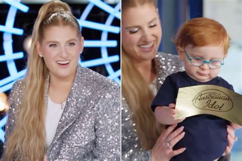 Meghan Trainor's Son Riley Makes Adorable Australian Idol Cameo