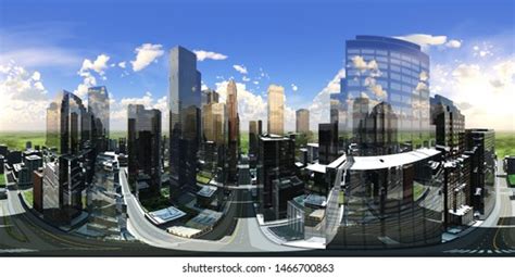 Panorama City Environment Map Hdri Map Stock Illustration 1799630983 | Shutterstock