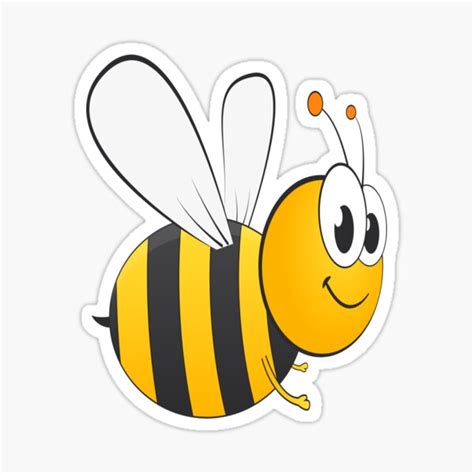 "Emoji Bumblebee Honey bee Africanized bee Queen bee" Sticker for Sale by bonndesign | Redbubble