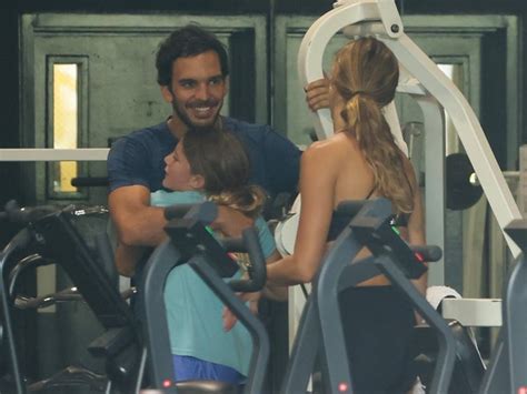 Joaquim Valente Embraces Tom Brady And Gisele's Daughter At Workout