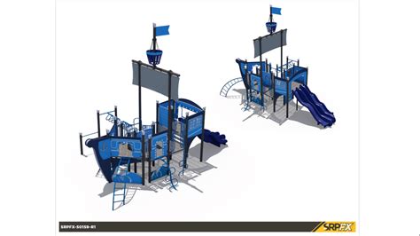 Pirate Ship Playground Equipment - Buy Pirate Themed Playground