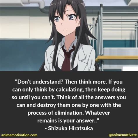 70+ Of The Most Memorable Oregairu Quotes That Will Stick With You | Anime quotes inspirational ...