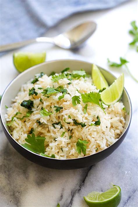 Cilantro Lime Rice | Easy Delicious Recipes