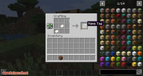 Name Tag Tweaks Mod (1.21.3, 1.20.1) - Craftable & Retrievable NameTag ...