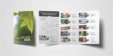 Wake County Parks brochure on Behance