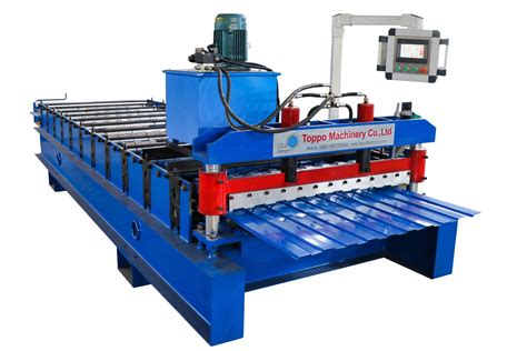 Trapezoidal Panel Roll Forming Machine - ToppoMachinery