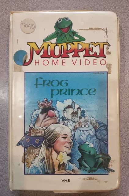 FROG PRINCE VHS Rare HTF Muppet Home Video Clamshell Jim Henson Vintage ...