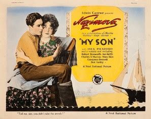 My Son (1925) movie posters