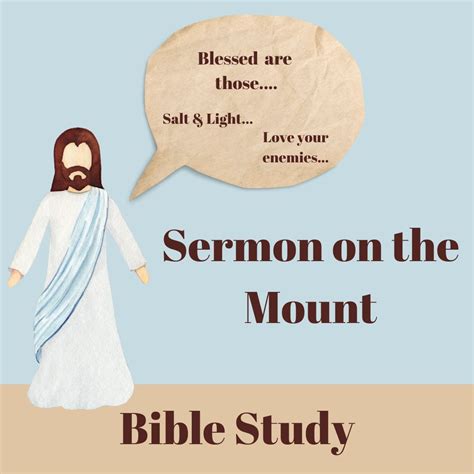 Bible Study - Sermon on the Mount - PDF download – TMEW Resources