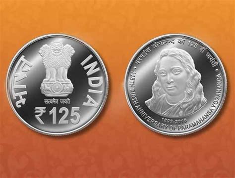 Finance Minister Releases Paramahansa Yogananda Coin