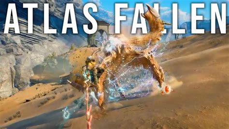 ATLAS FALLEN - GAMEPLAY TEASER & CINEMATIC TRAILER (PS5,PC) - YouTube