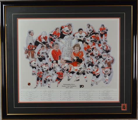 Lot Detail - Dave Schultz Flyers Back to Back Stanley Cup Champs Team ...