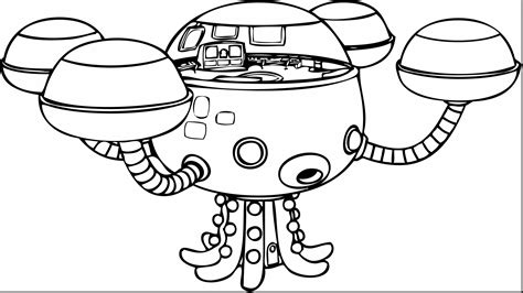 Octonauts For Coloring Coloring Pages