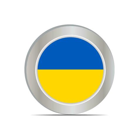 Ukraine's national flag is isolated in official colors. 26741713 Vector ...