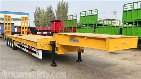 4 Axle 100 Ton Low Loader Trailer for Sale In United Arab Emirates