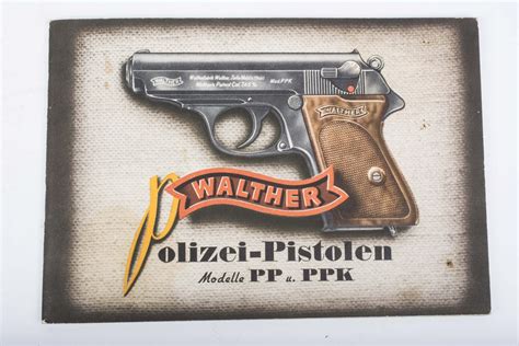 Original wooden Walther PP/PPK factory box with holster and accessories named Franz Suppan – fjm44