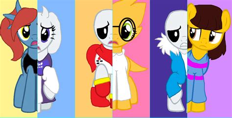 Undertale as mlp by Pikachu0313 on DeviantArt