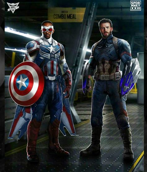 Falcon & Captain America | Marvel captain america, Captain america, Marvel comic universe