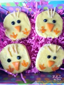 Easter Chick Cookies • FYI by Tina