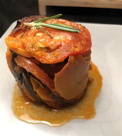 [Homemade] Confit byaldi (ratatouille) : r/food