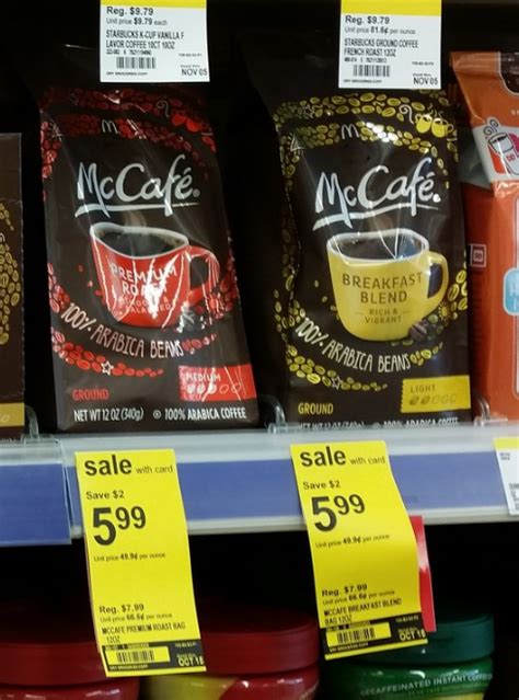 New McCafe Coffee Coupon + Sale!