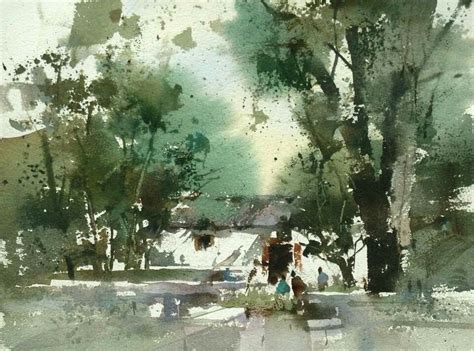 Pin by George Abraham on Artist - Chien Chung Wei | Watercolor landscape paintings, Watercolor ...