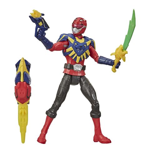 Buy Power Rangers Beast Morphers Beast-X King Red Ranger 15-cm Action Figure Toy inspired by the ...