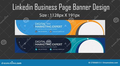 Professional Linkedin Background Banner or Cover Photo Design Stock ...