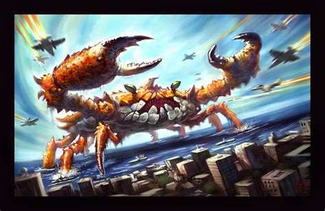 Incredible Giant Crab Redux by VegasMike on DeviantArt