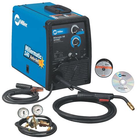 MILLER ELECTRIC MIG Welder, Millermatic 140 Series, Input Voltage ...