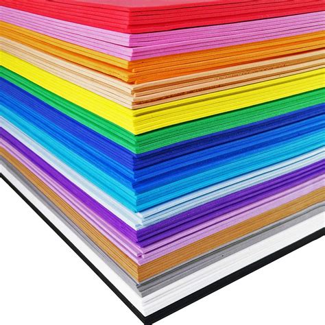 High quality craft DIY eva foam sheets of all colors