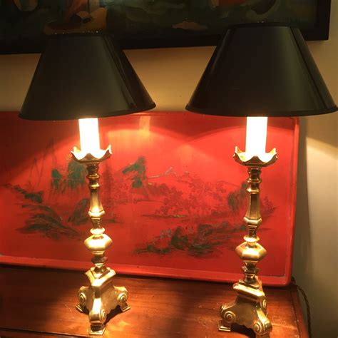 Antiques Atlas - Pair Impressive Arts And Crafts Table Lamps