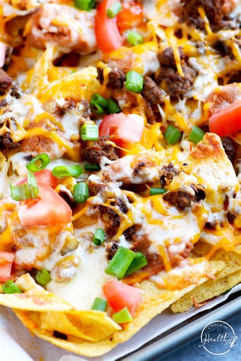 Epic Beef Nachos Supreme (Better Than Taco Bell) - A Pinch of Healthy