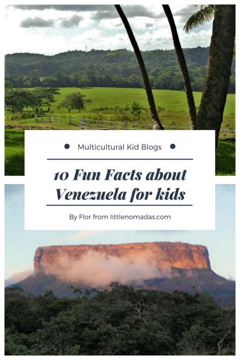 10 Fun Facts About Venezuela For Kids - Multicultural Kid Blogs