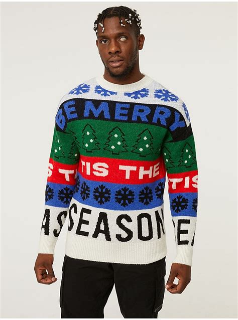 Matching ‘Tis The Season Fairisle Christmas Jumper | Men | George at ASDA