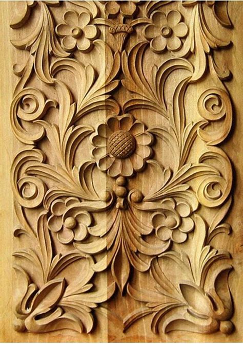 Pin by Safigül on Barok rokoko | Wood carving art, Wood carving designs ...